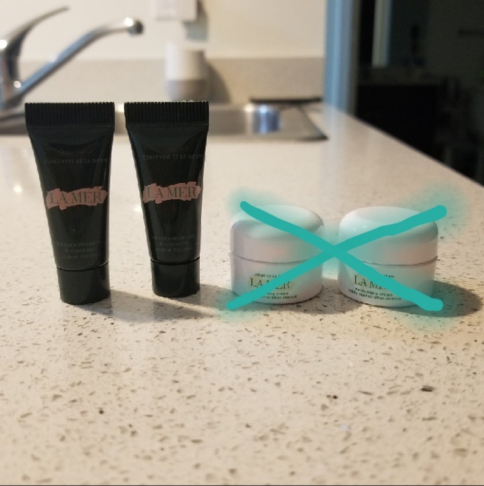 2 x La Mer Eye Concentrate sample